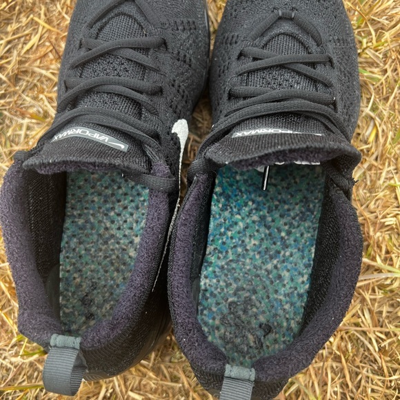 CLEAN Nike size 10 Womens Air Vapormax 2023 Flyknit Black shoes - Picture 7 of 10